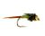Beadhead Tungsten Copper John, Chartreuse Fly Fishing Trout pattern