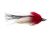 Bullethead Baitfish, Red and White
