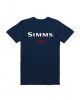 Simms Trout SS T Admiral Blue Back