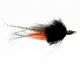 Bullethead Baitfish, Black and Orange