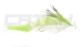 Catch's Modern Deceiver Unweighted, Chartreuse White